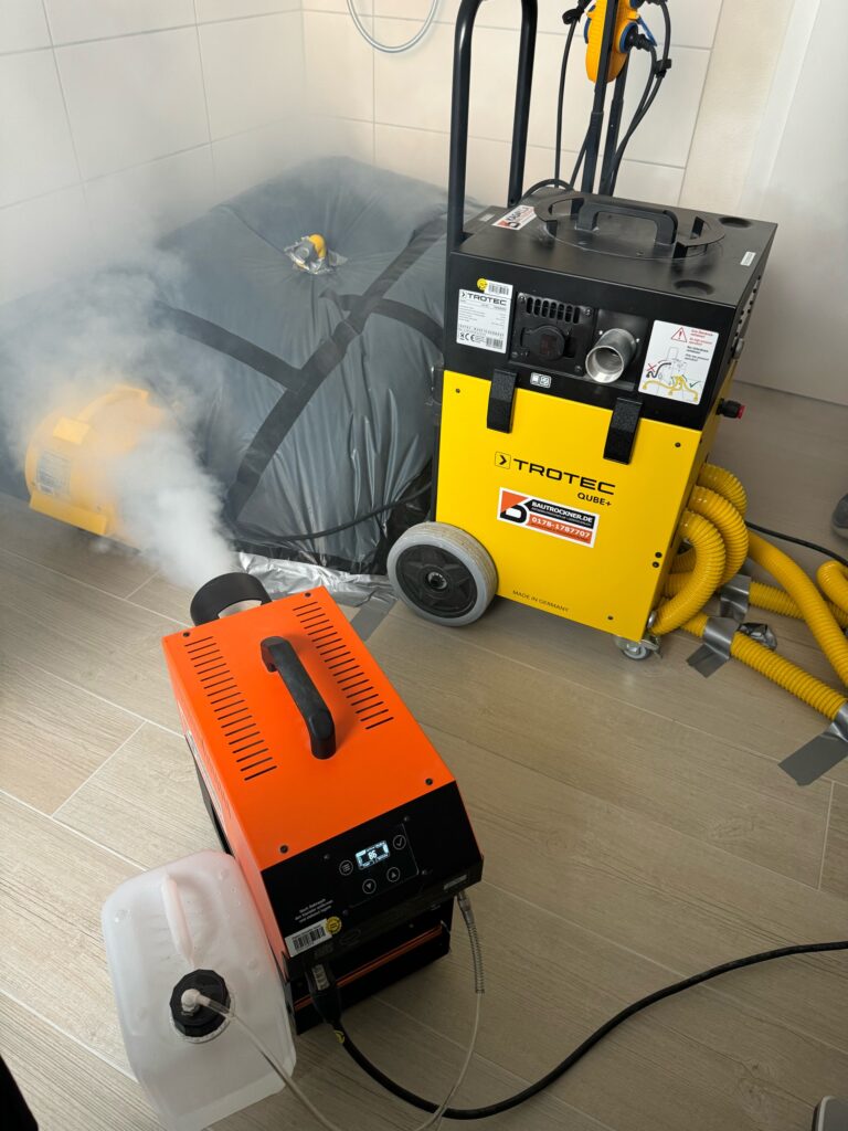 Fogging nach Grauwasserschaden